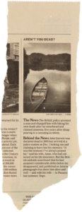 Alec Soth, newspaper clipping