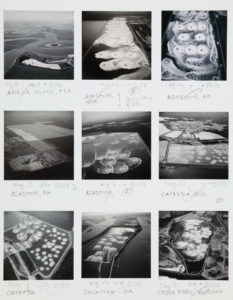 Emmet Gowin, editing sheet with notes