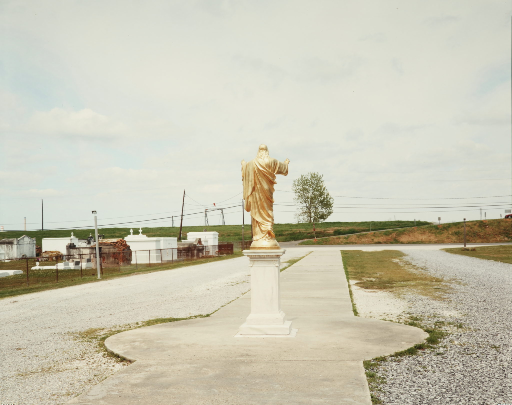 St. John the Baptist Church, 1770 (Gold Jesus), Edgard, Louisiana